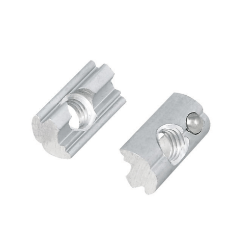 TASSELLO ALLUMINO M8 SFERA AISI 304