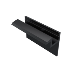 TERM.W4-MM30-AL-ANODIZZATO  NERO